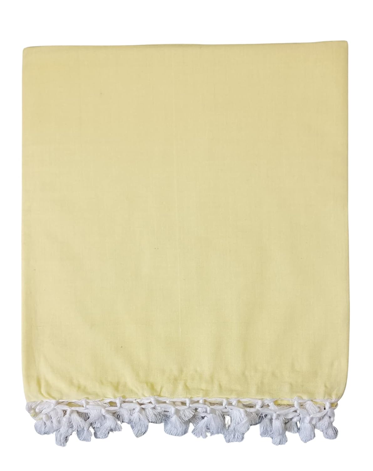 Bhagalpuri Dull Andi Chadar Plain Double Thread 54X100 inch Lemmon