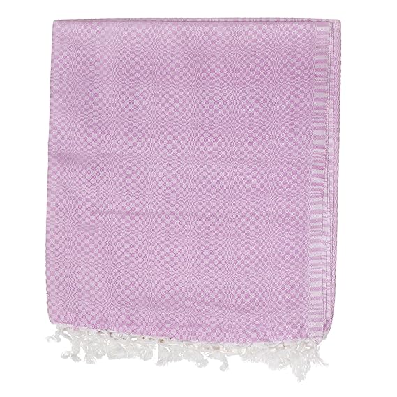 Bhagalpuri Designer Cotton Chadar 53x100 inch Purple