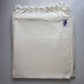 Bhagalpuri Dull Andi Chadar Plain Double Thread 54X100 inch White